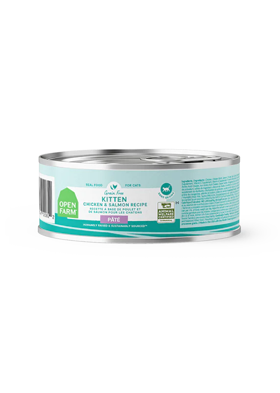 Open Farm Cat Pâté Kitten Chicken & Salmon Canned Cat Food