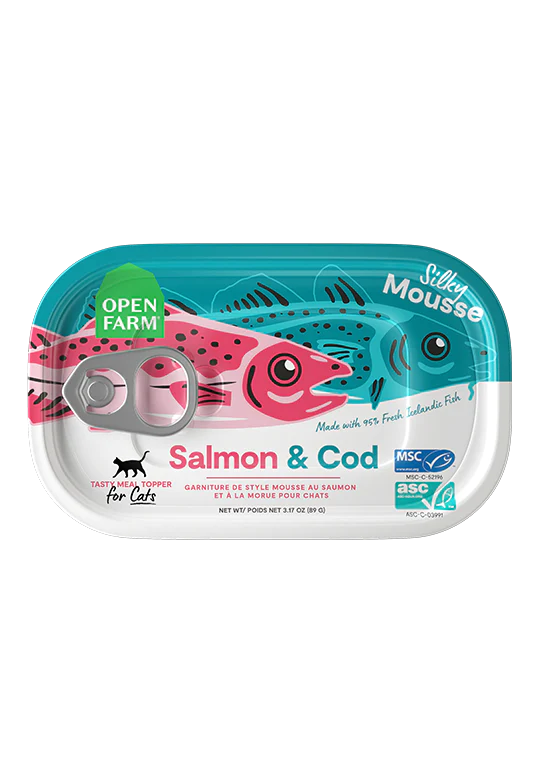 Open Farm Fish Toppers for Cats 3.17oz