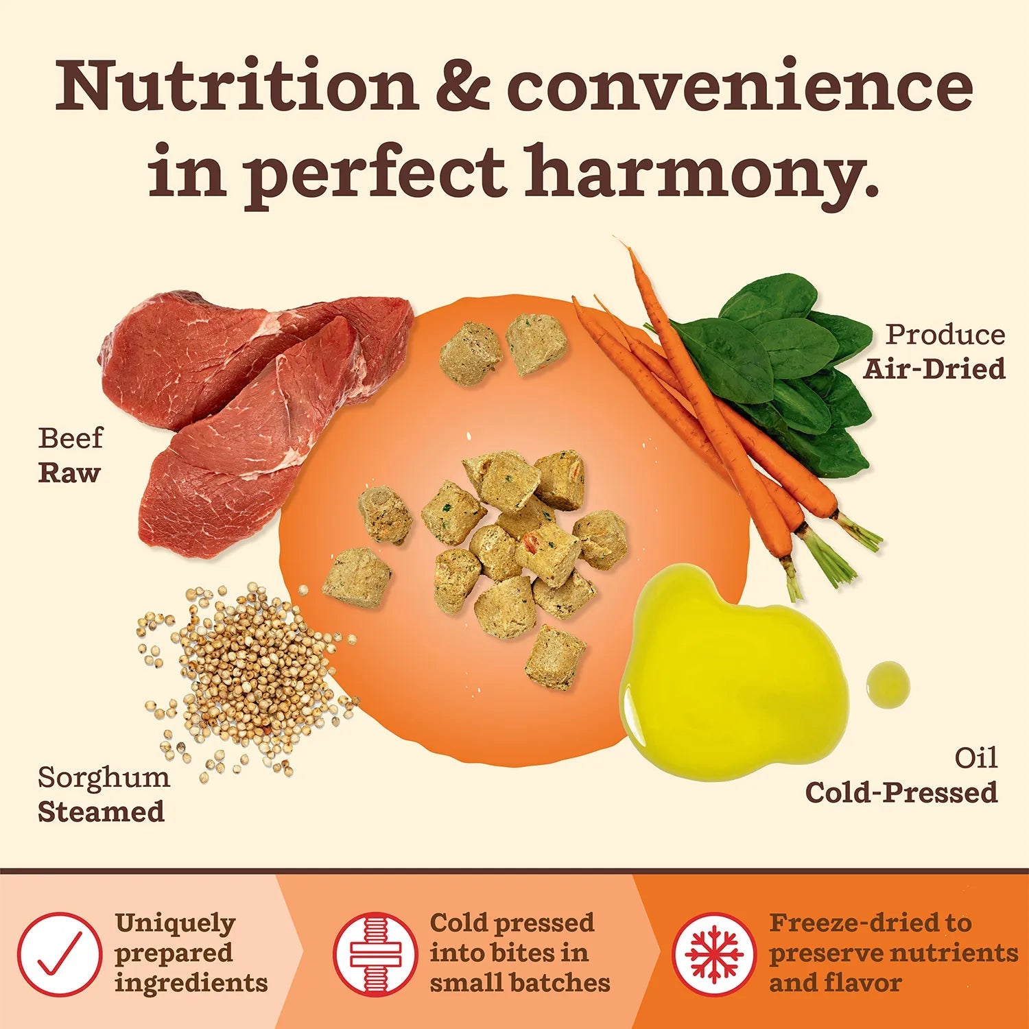 Primal Kibble in the Raw Beef Dog Food