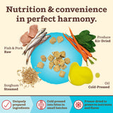 Primal Kibble in the Raw Fish & Pork Dog Food