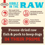 Primal Kibble in the Raw Fish & Pork Dog Food