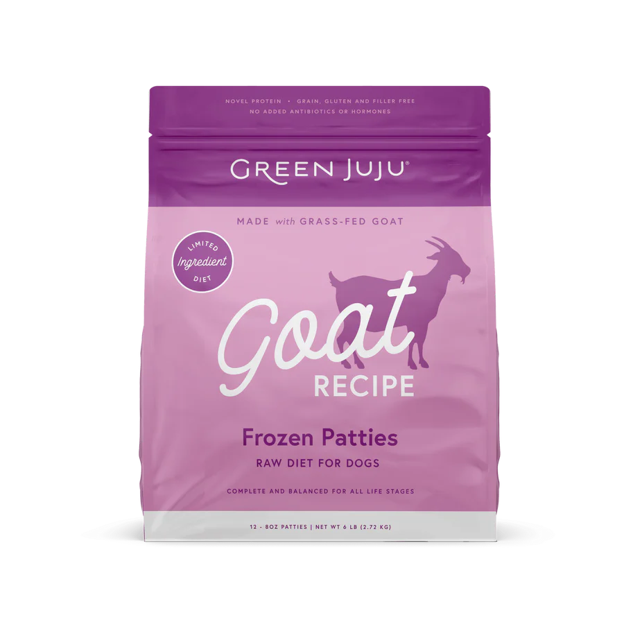 Green Juju Frozen Raw Food Diet Goat Recipe