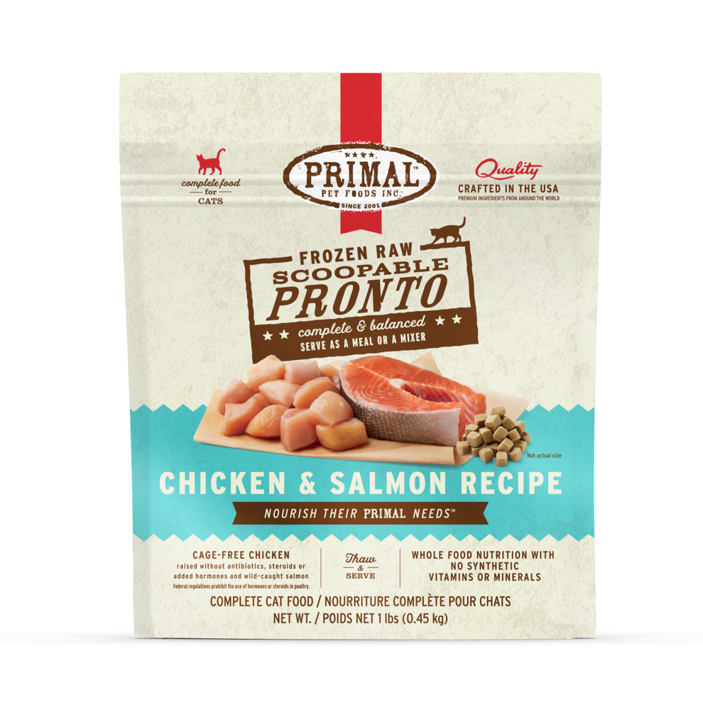 Primal Pronto 1lb Raw Frozen Cat Food