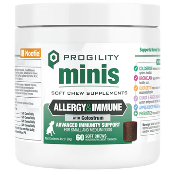 Nootie Progility Allergy & Immune Soft-Chew Supplements for Dogs
