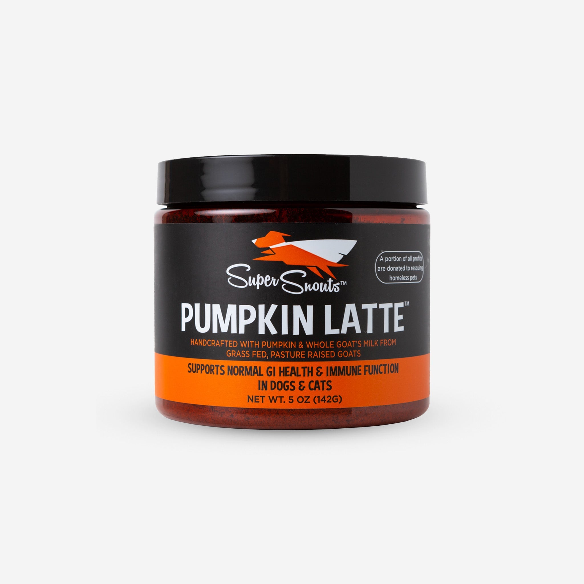 Super Snouts Pumpkin Latte for GI Health & Immune Function in Dogs & Cats