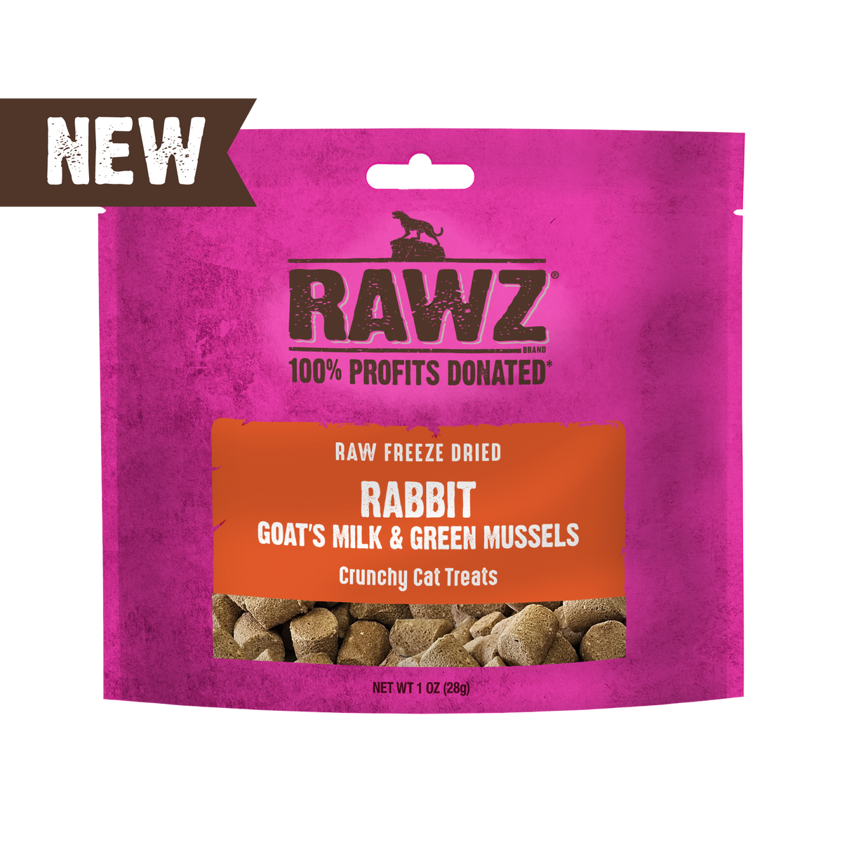 Rawz Raw Freeze-Dried Crunchy Cat Treats