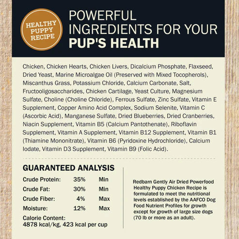 Redbarn Air-Dried Powerfood Puppy Dog Food