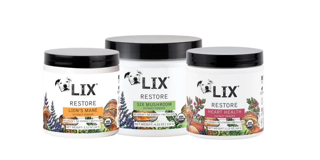 LIX Restore Organic Mushroom Extract Powder