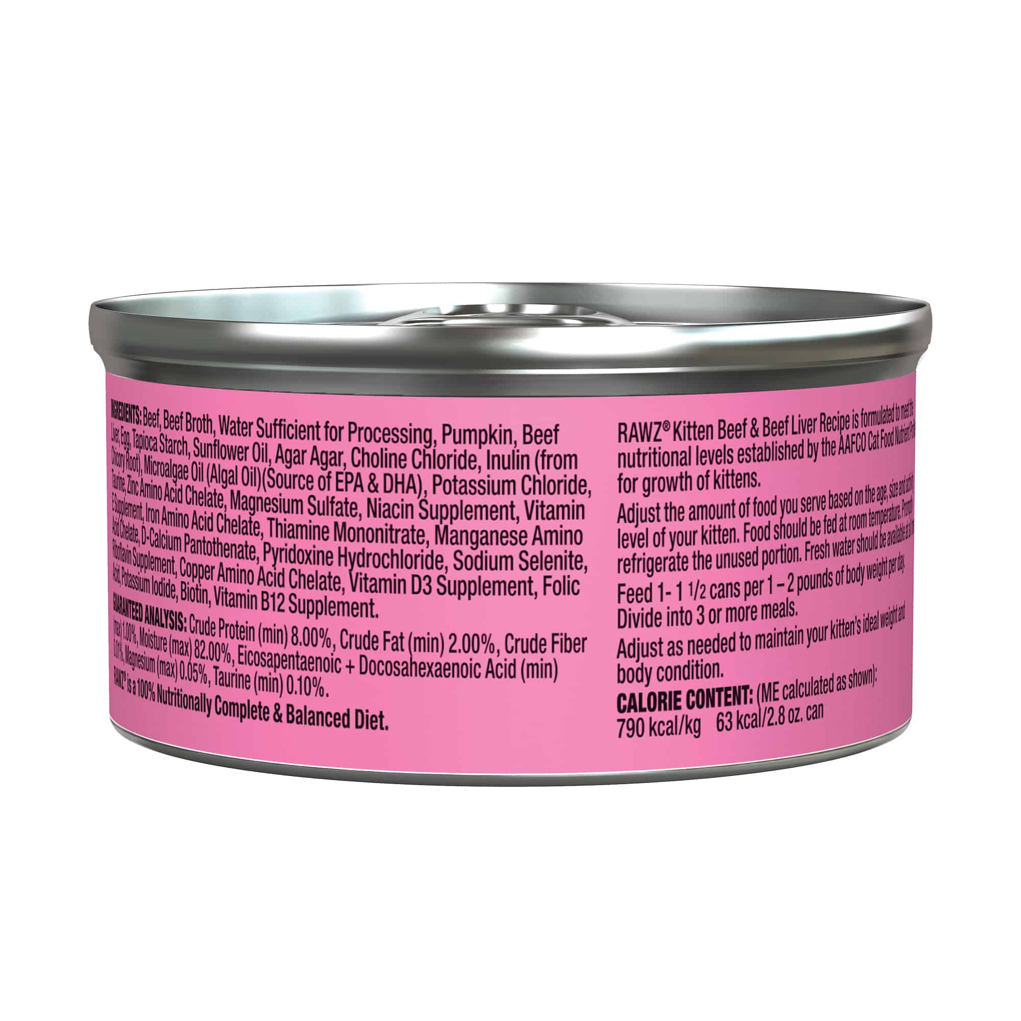 Rawz Kitten Canned Cat Food
