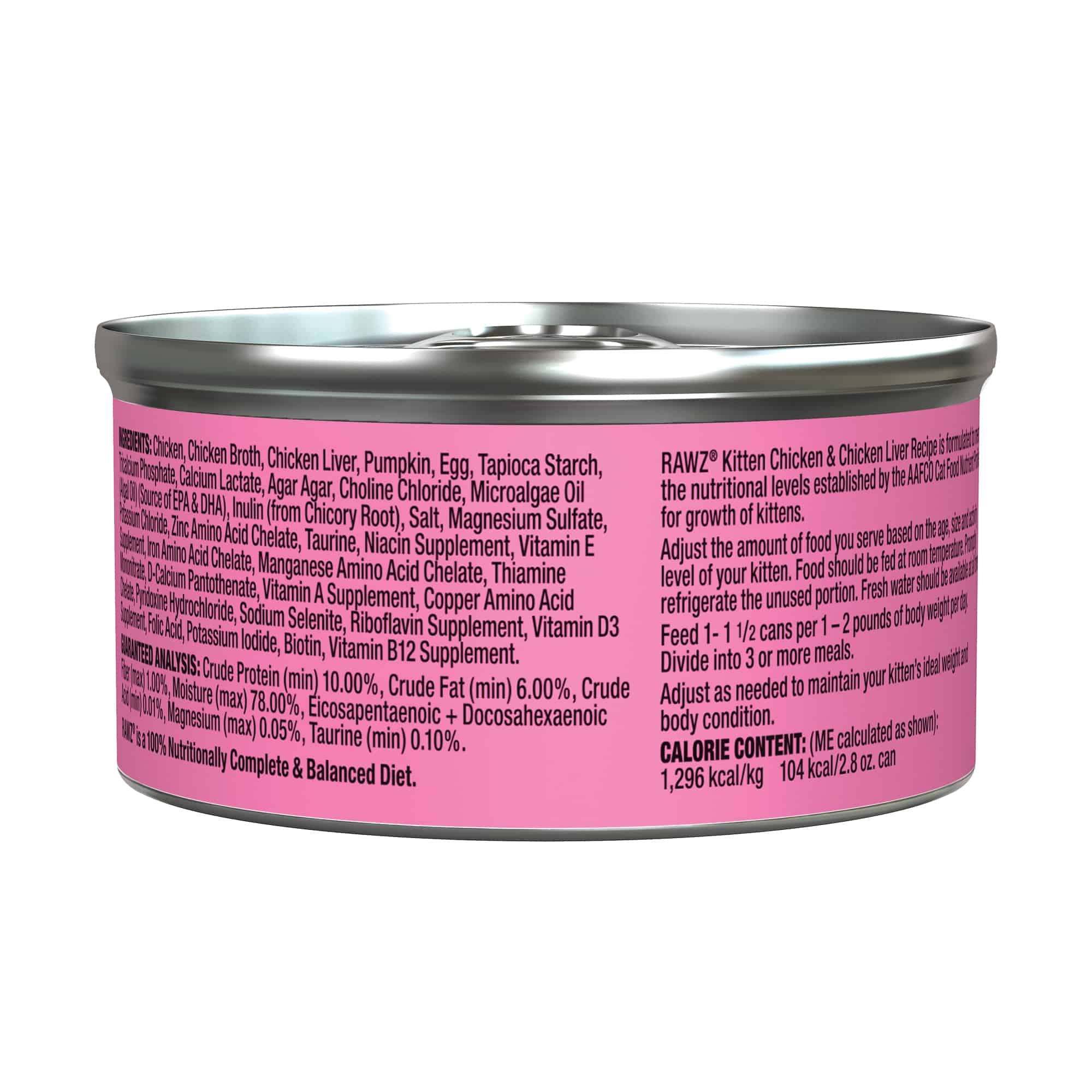Rawz Kitten Canned Cat Food
