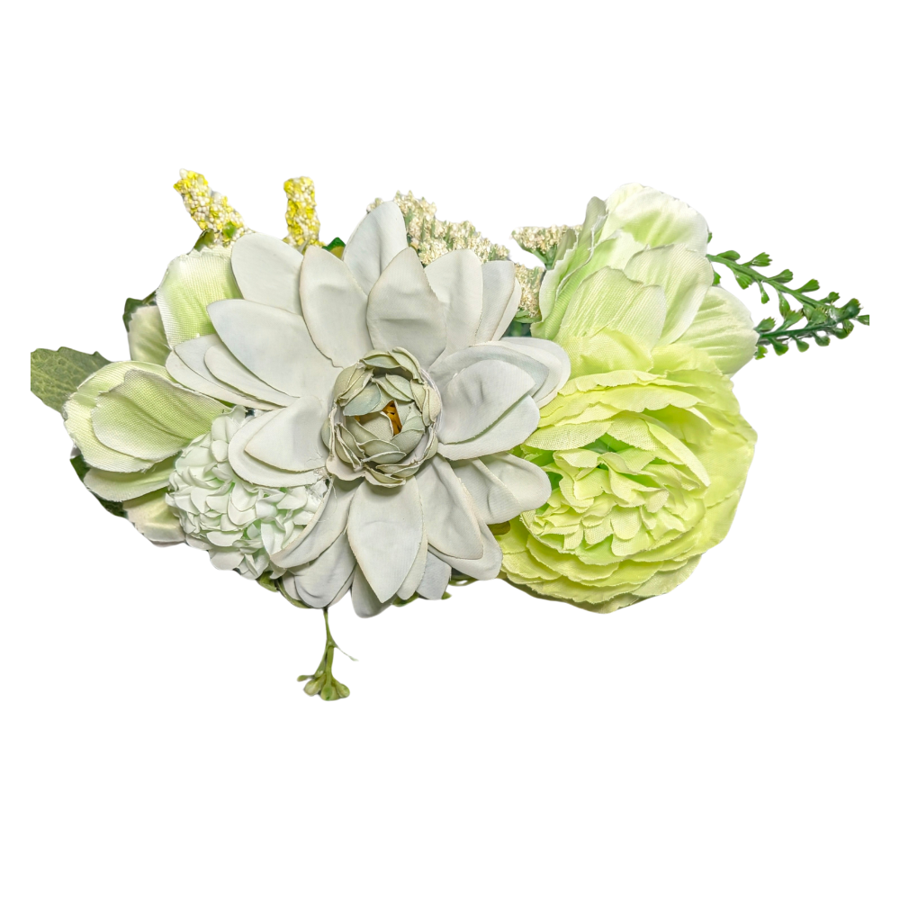Sparky & Co Garden Party Flower Corsage Collar Accessory