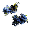 Sparky & Co Garden Party Flower Corsage Collar Accessory