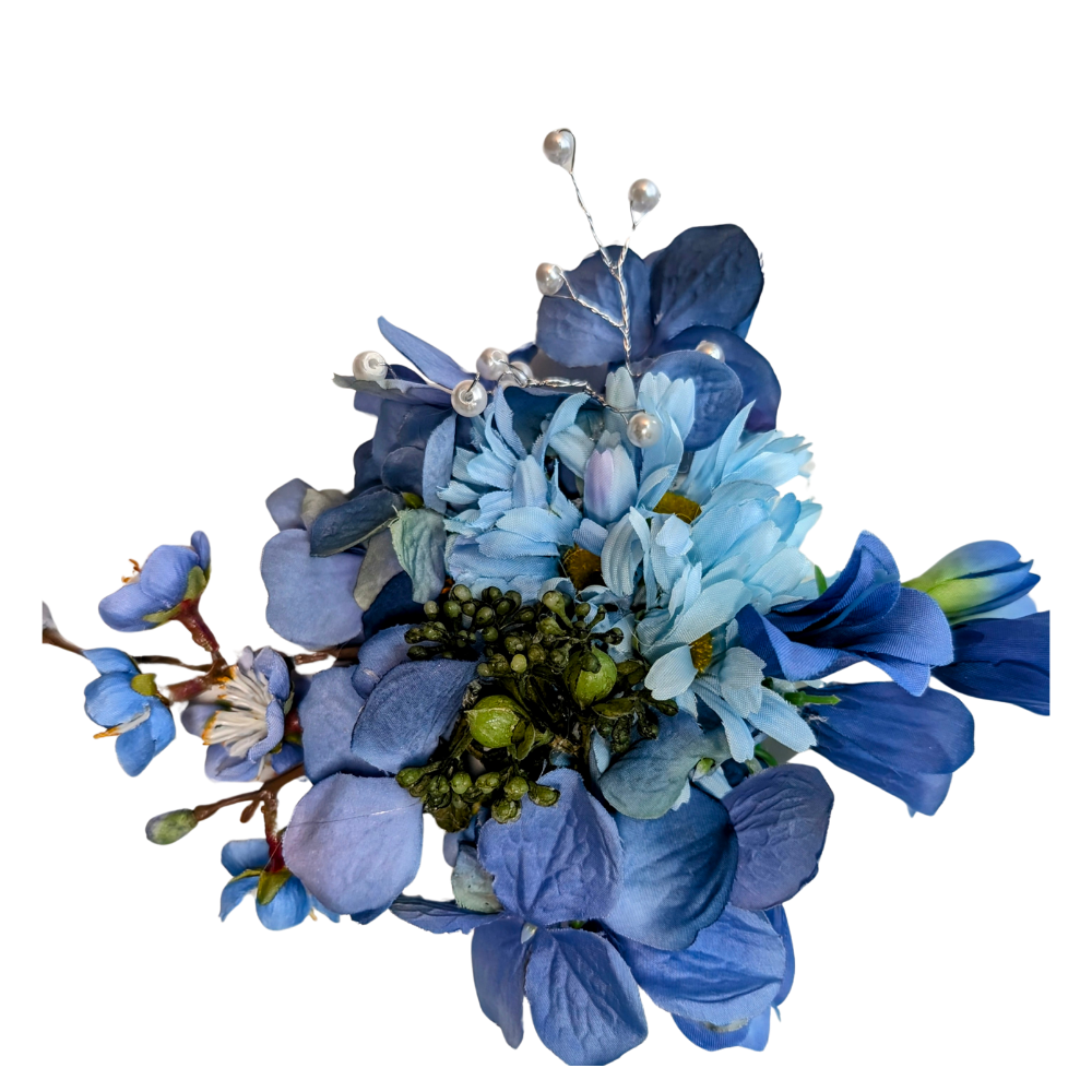 Sparky & Co Garden Party Flower Corsage Collar Accessory