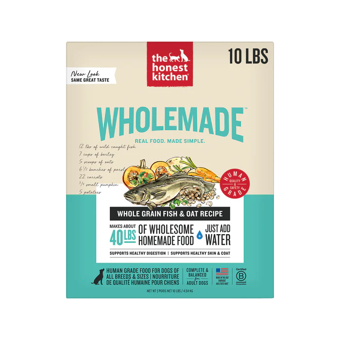 Honest Kitchen Wholemade Whole Grain Fish Dehydrated Dog Food