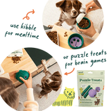 Woof Walkabout Slow Feeder Treat Puzzle Dog Toy