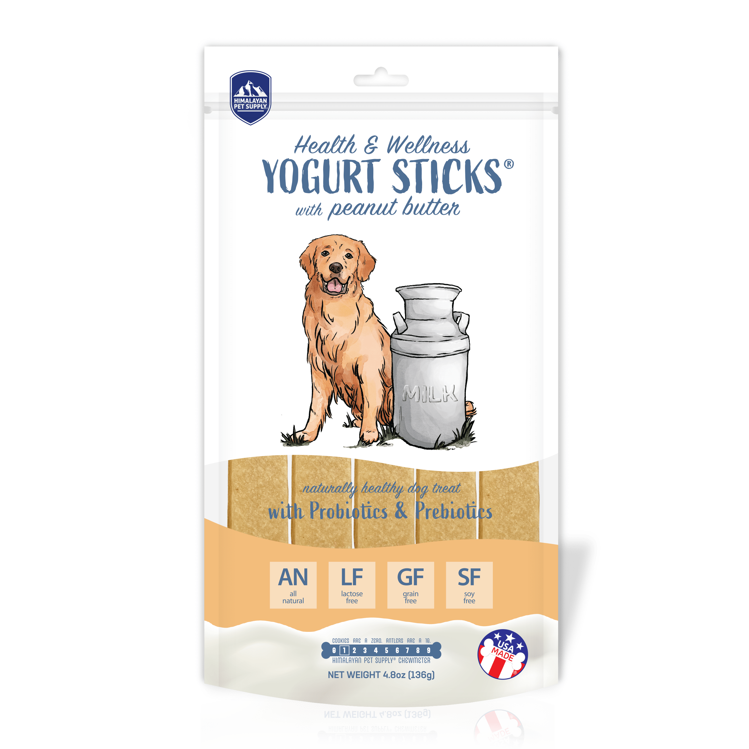 Himalayan Pet Yogurt Sticks 4.8oz Dog Chew Treat