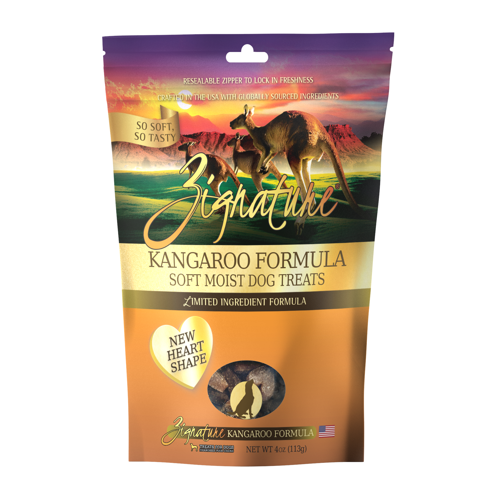 Zignature Soft Moist Training Treats 4oz