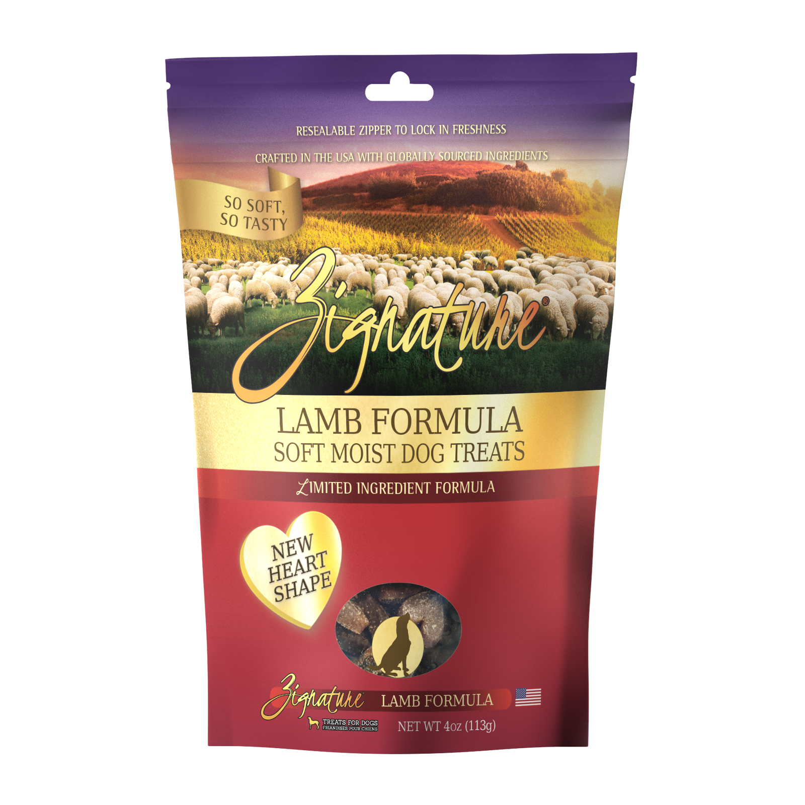 Zignature Soft Moist Training Treats 4oz