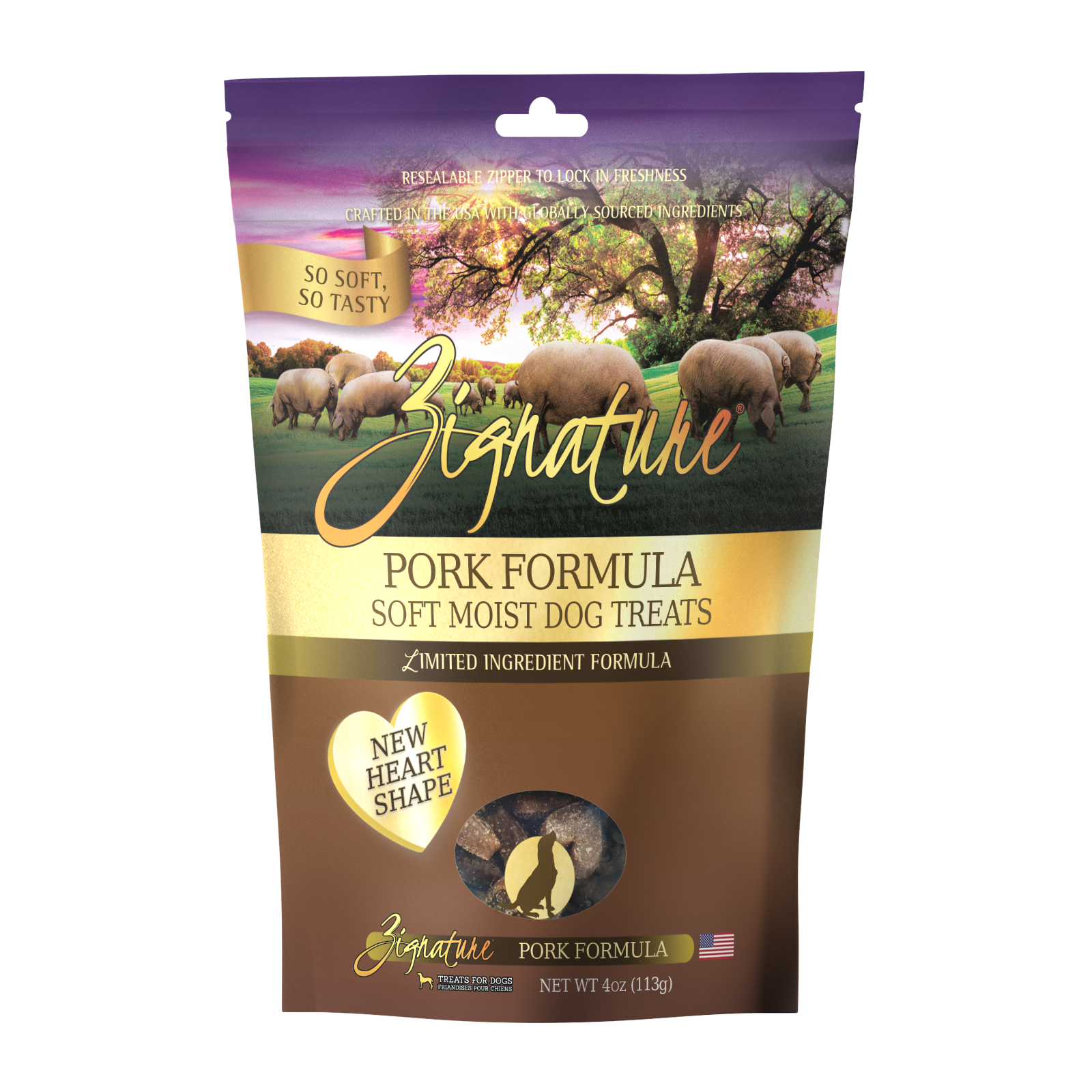 Zignature Soft Moist Training Treats 4oz