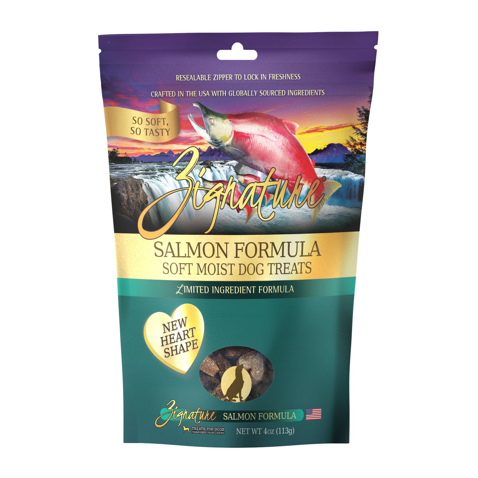 Zignature Soft Moist Training Treats 4oz