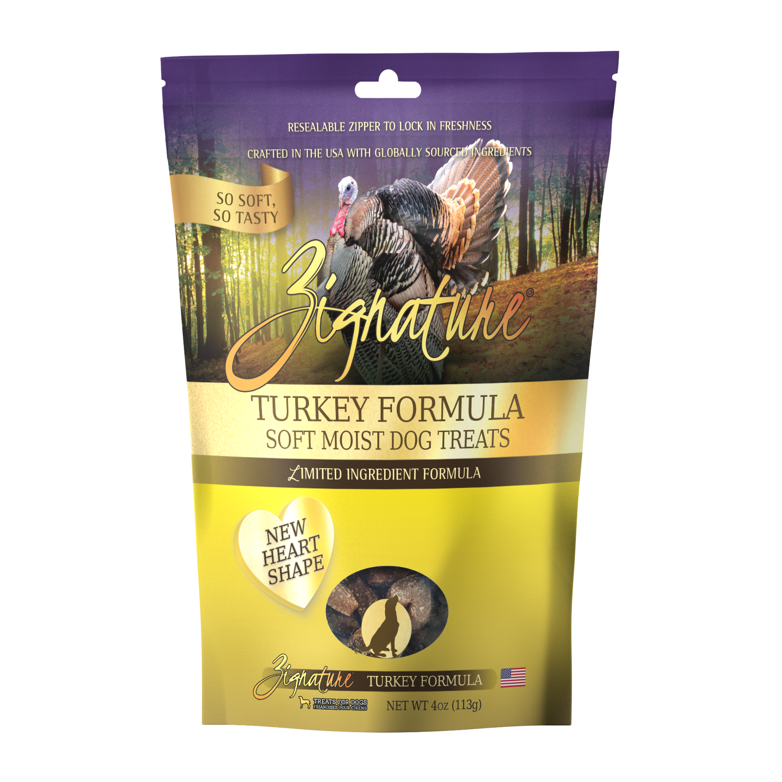 Zignature Soft Moist Training Treats 4oz