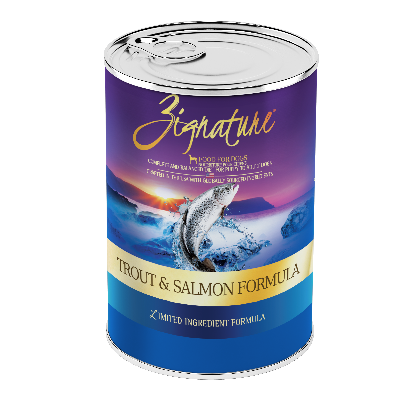 Zignature Trout And Salmon 13oz Canned Dog Food