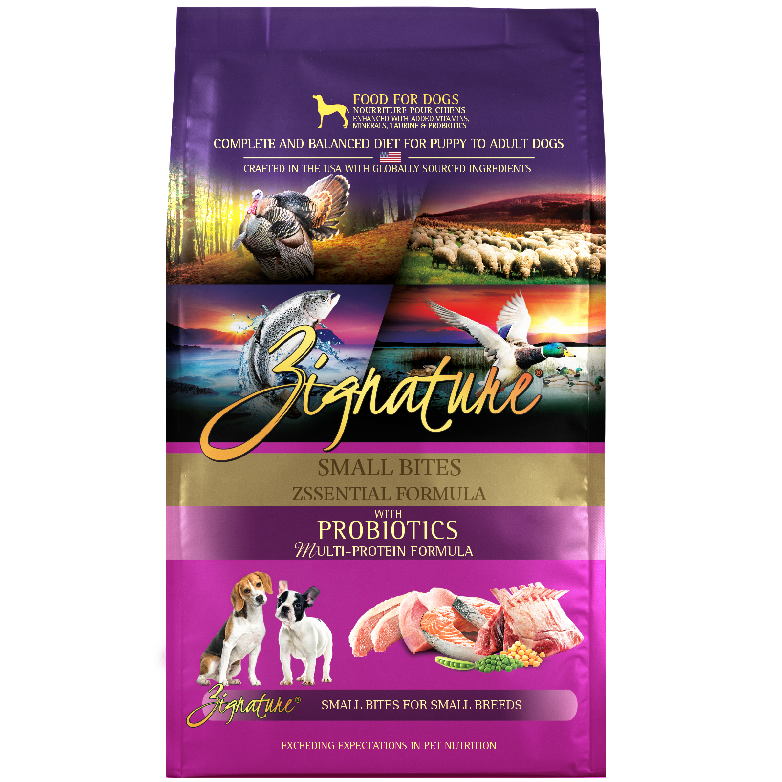 Zignature Small Bites Zssentials Dry Dog Food