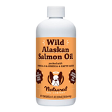 Natural Dog Company Wild Alaskan Salmon Oil for Dogs & Cats