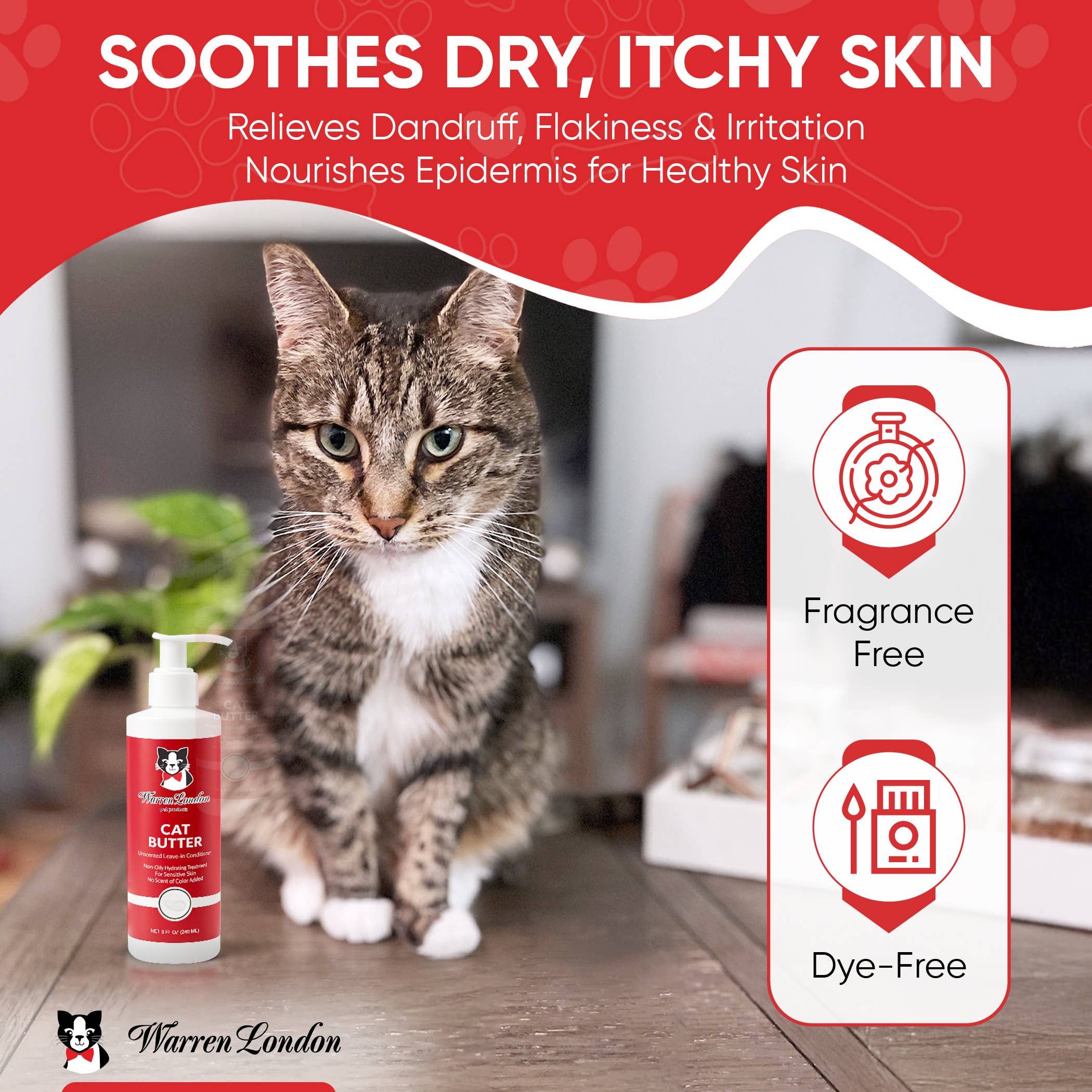 Warren London Dog Products Cat Hydrating Butter