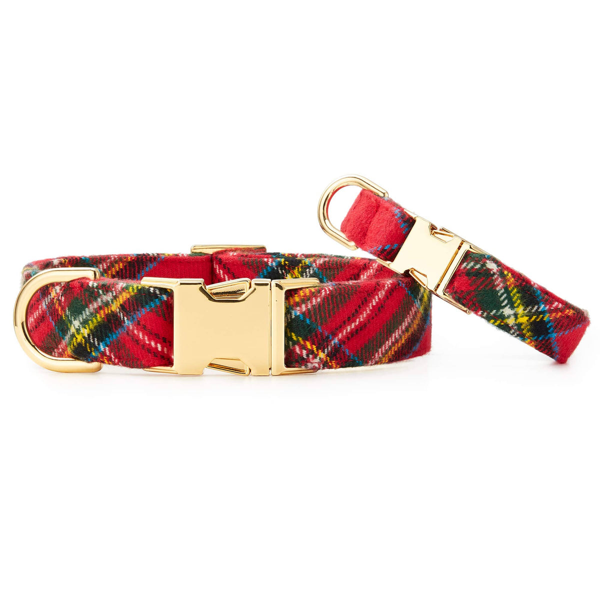The Foggy Dog - Tartan Plaid Flannel Holiday Dog Collar
