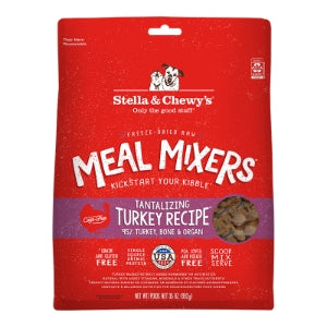 Stella & Chewy's Meal Mixer Tantalizing Turkey Raw Freeze-Dried Dog Food