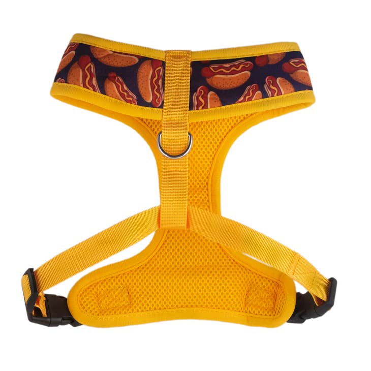 Sophisticated Pup Hot Dogs Dog Harness Comfort Soft