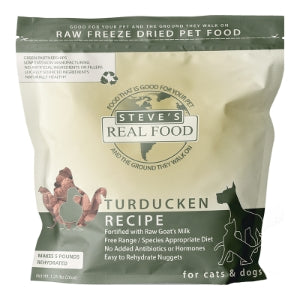 Steve's Real Food Raw Freeze-Dried Nuggets for Dogs & Cats