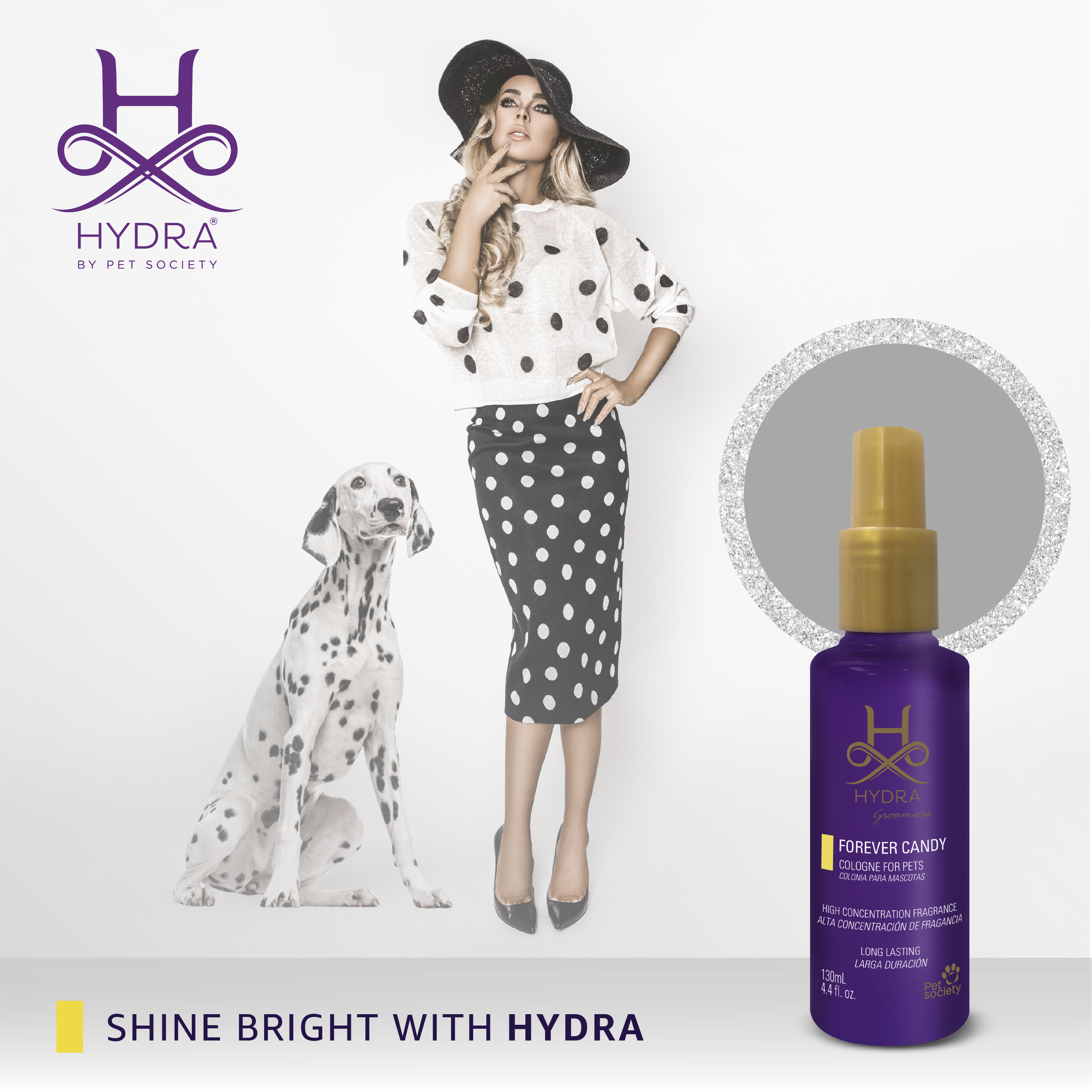 Hydra by Pet Society Hydra Professional Forever Candy Cologne for Dogs