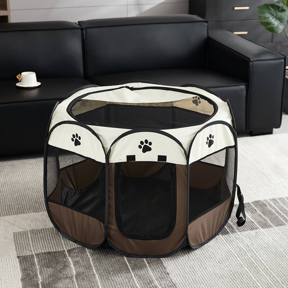 PAWPAW Foldable Waterproof Pet Playpen