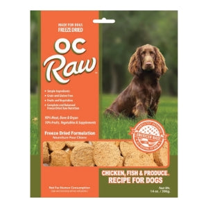 OC Raw Freeze-Dried Sliders Dog Food