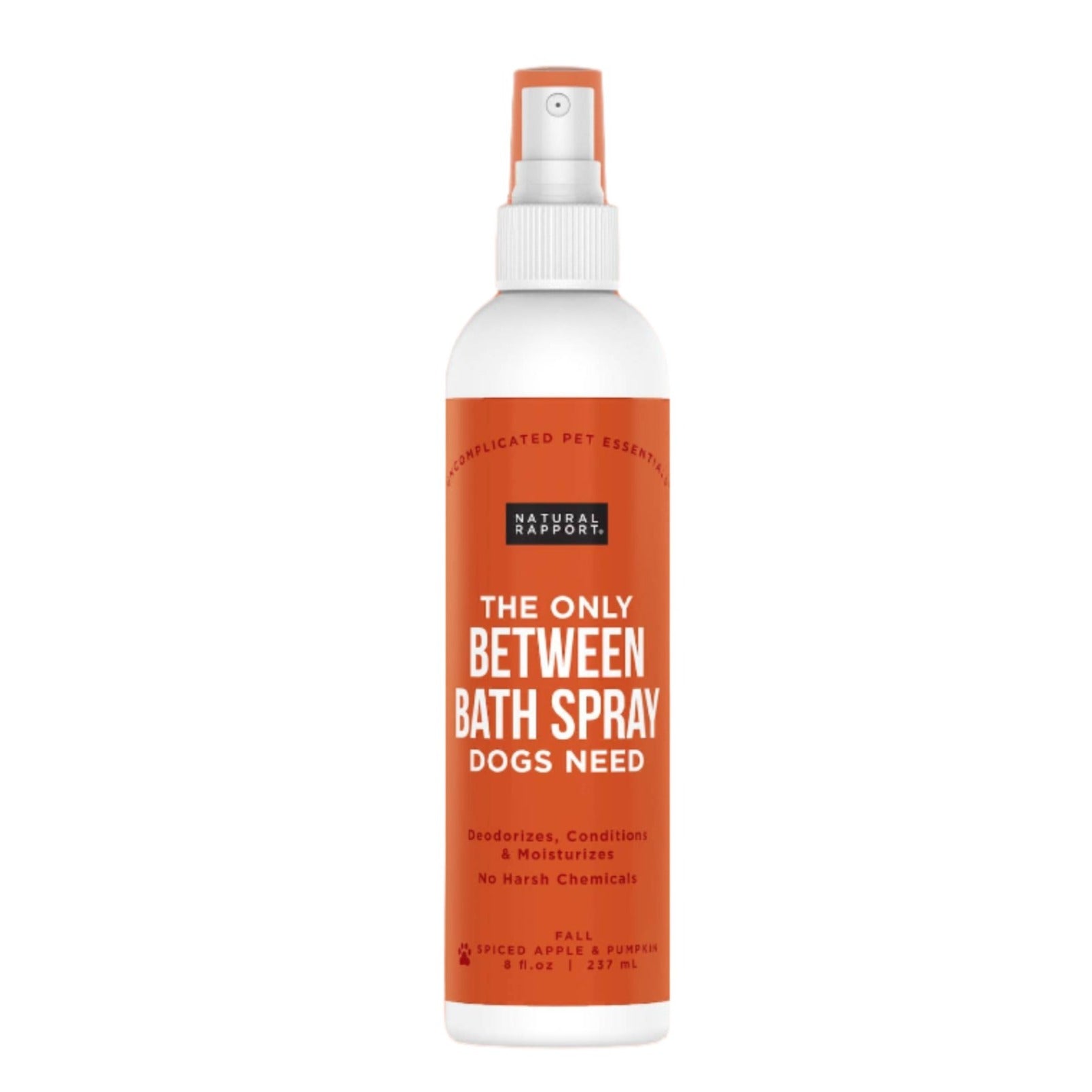 Natural Rapport The Only Between Bath Spray Dogs Need Apple & Pumpkin Scent
