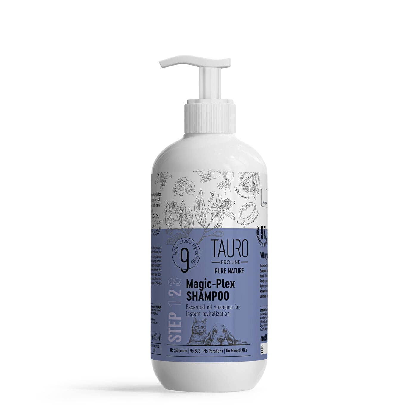 KIKA USA Magic-Plex Coat Restoring Shampoo for Dogs & Cats