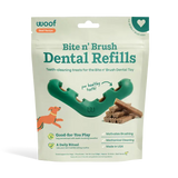 Woof Bite n' Brush Dental Refills Dog Treats