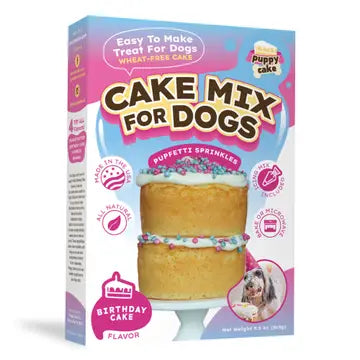 Puppy Cake Dog Birthday Cake Mix with Icing