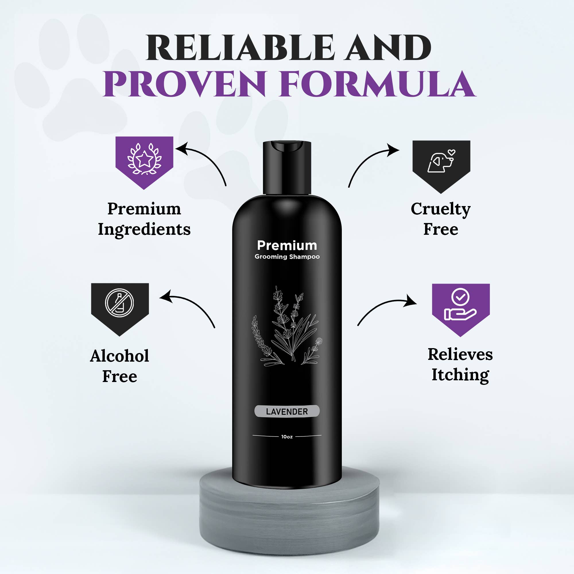 605 Fragrance Products Natural Dog Shampoo and Deodorizer Lavender Shampoo