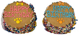 DELCO DOG CO. Happy Birthday Sprinkle Doggie Cake Bakery Dog Treat