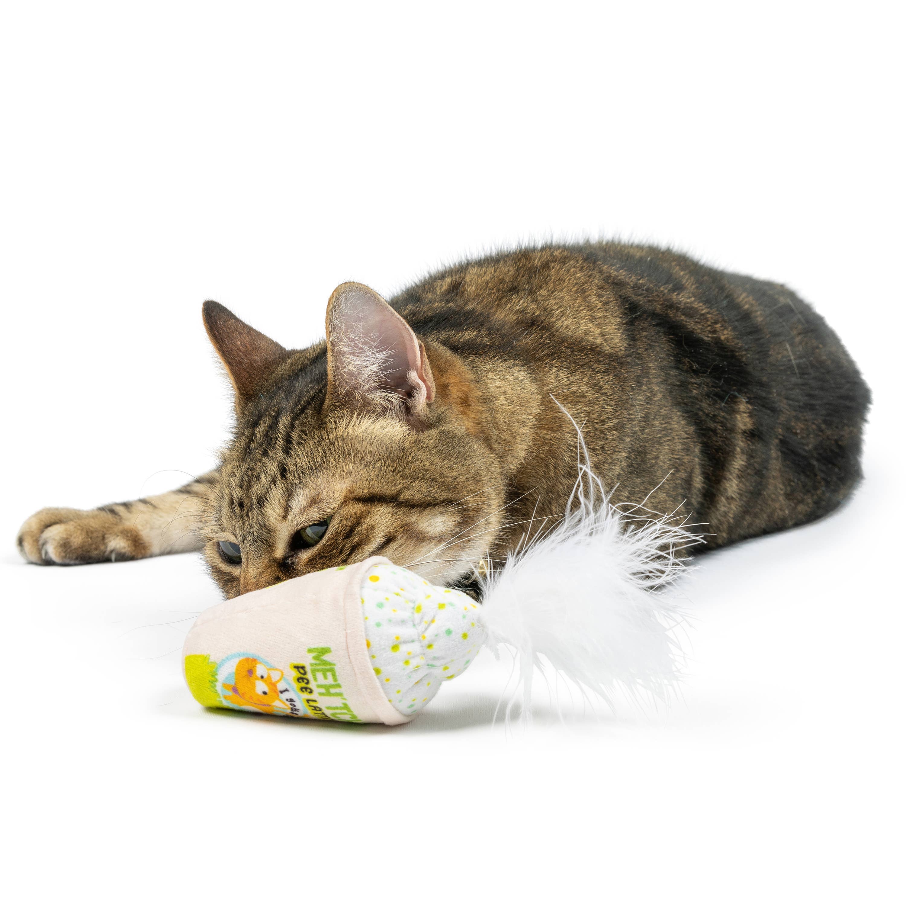 Huxley & Kent Meh' tcha Pee Latte Cat Toy
