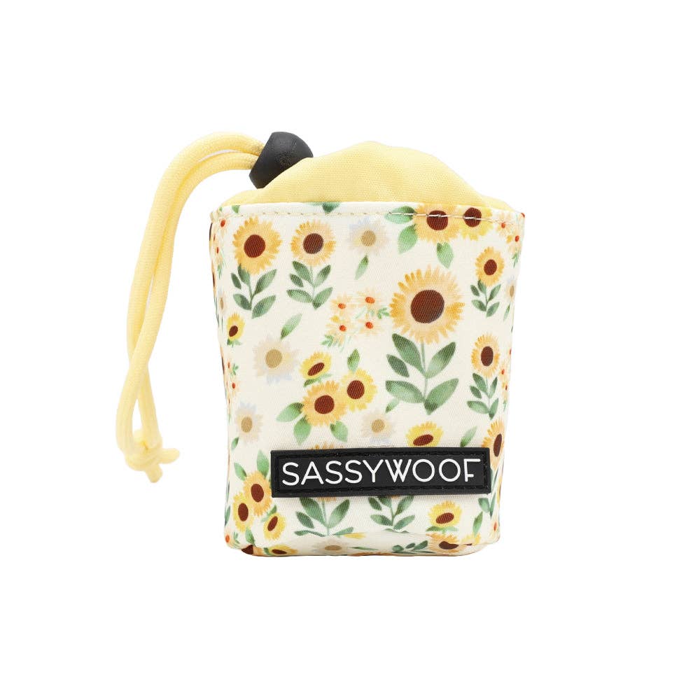 SASSY WOOF Sunflower Dreams Treat Pouch