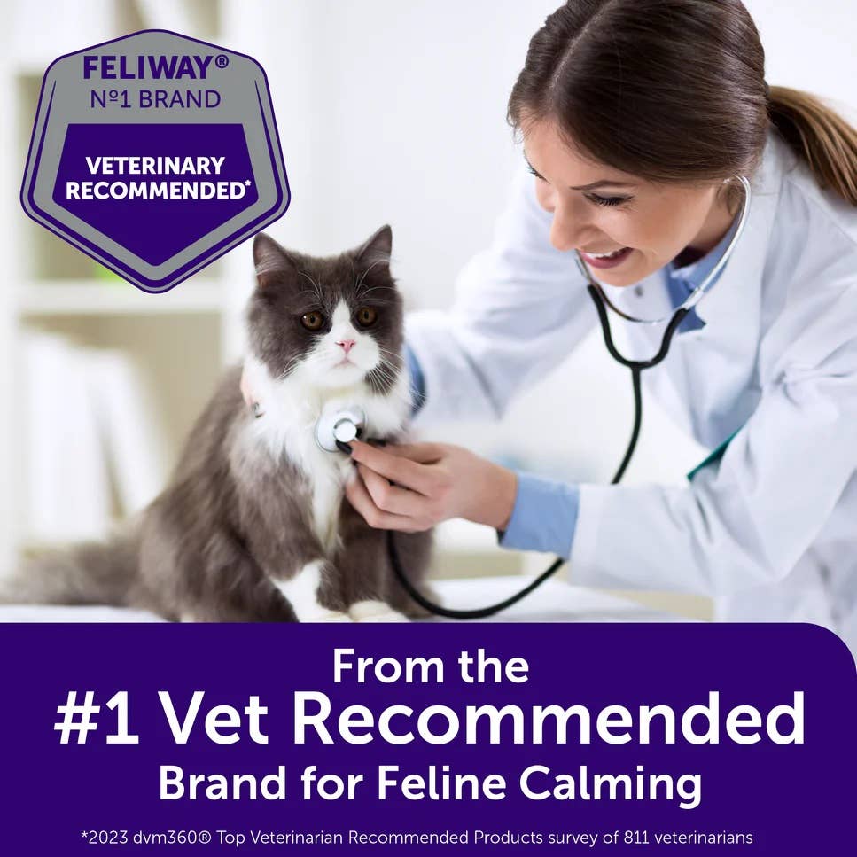 Feliway Optimum Cat Enhanced Calming Pheromone Diffuser Kit