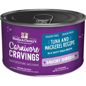 Stella & Chewy's Carnivore Cravings Savory Shreds Canned Cat Food