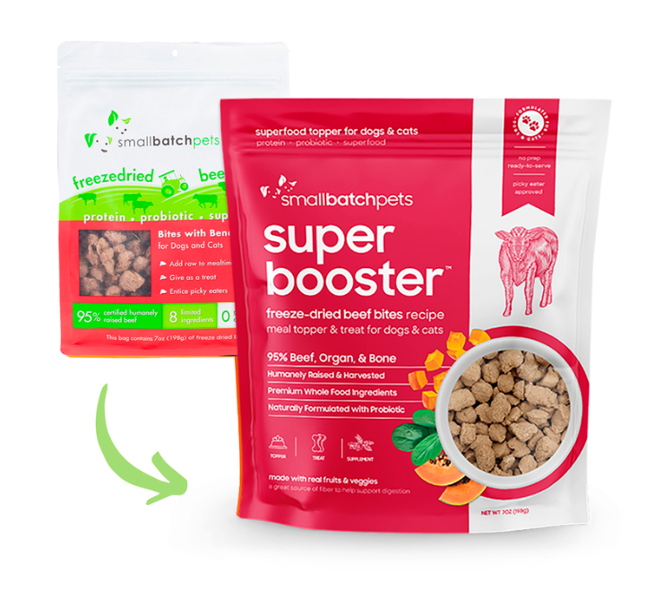 Smallbatch Pets Freeze-Dried Super Booster Bites