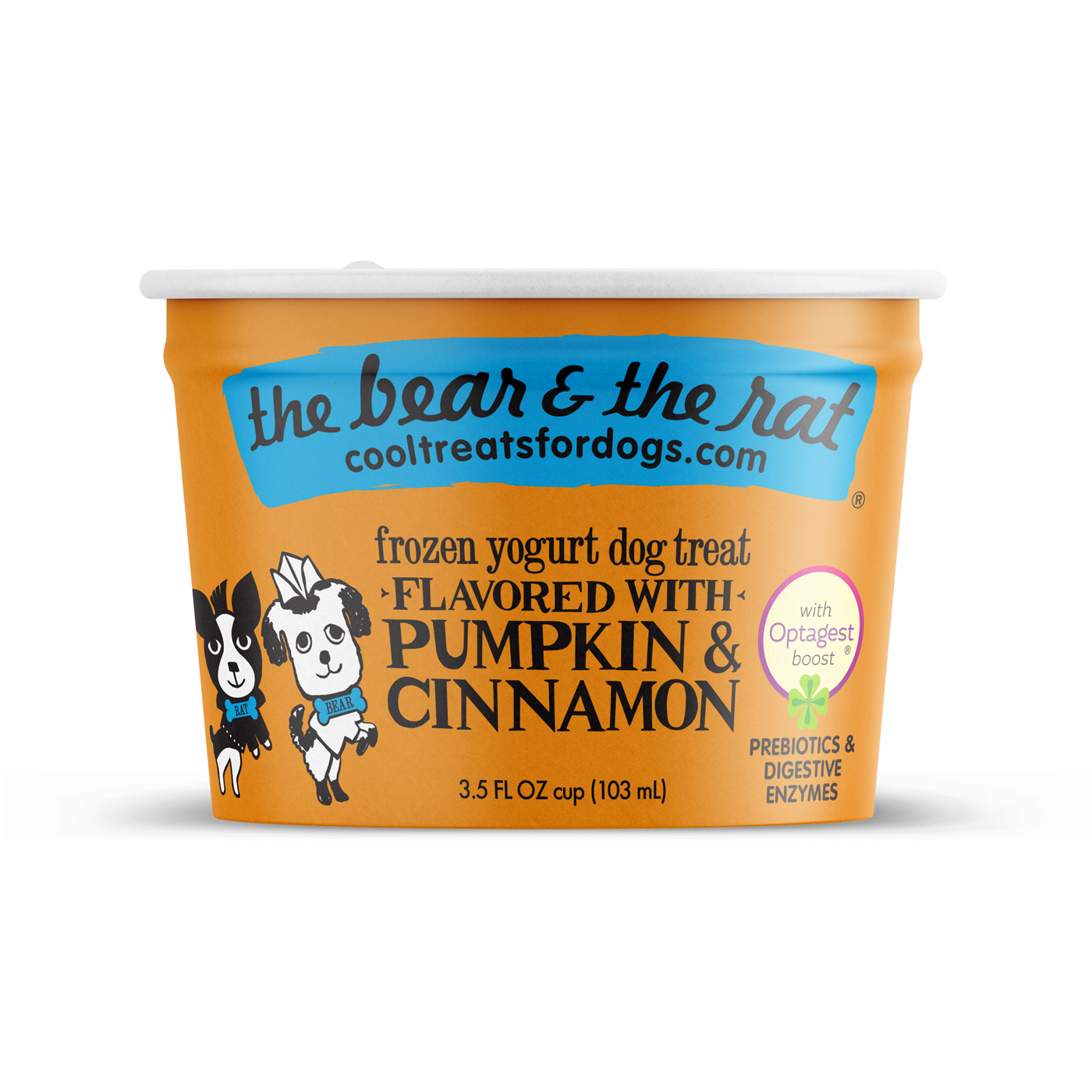 The Bear & The Rat Frozen Yogurt Treat for Dogs & Cats