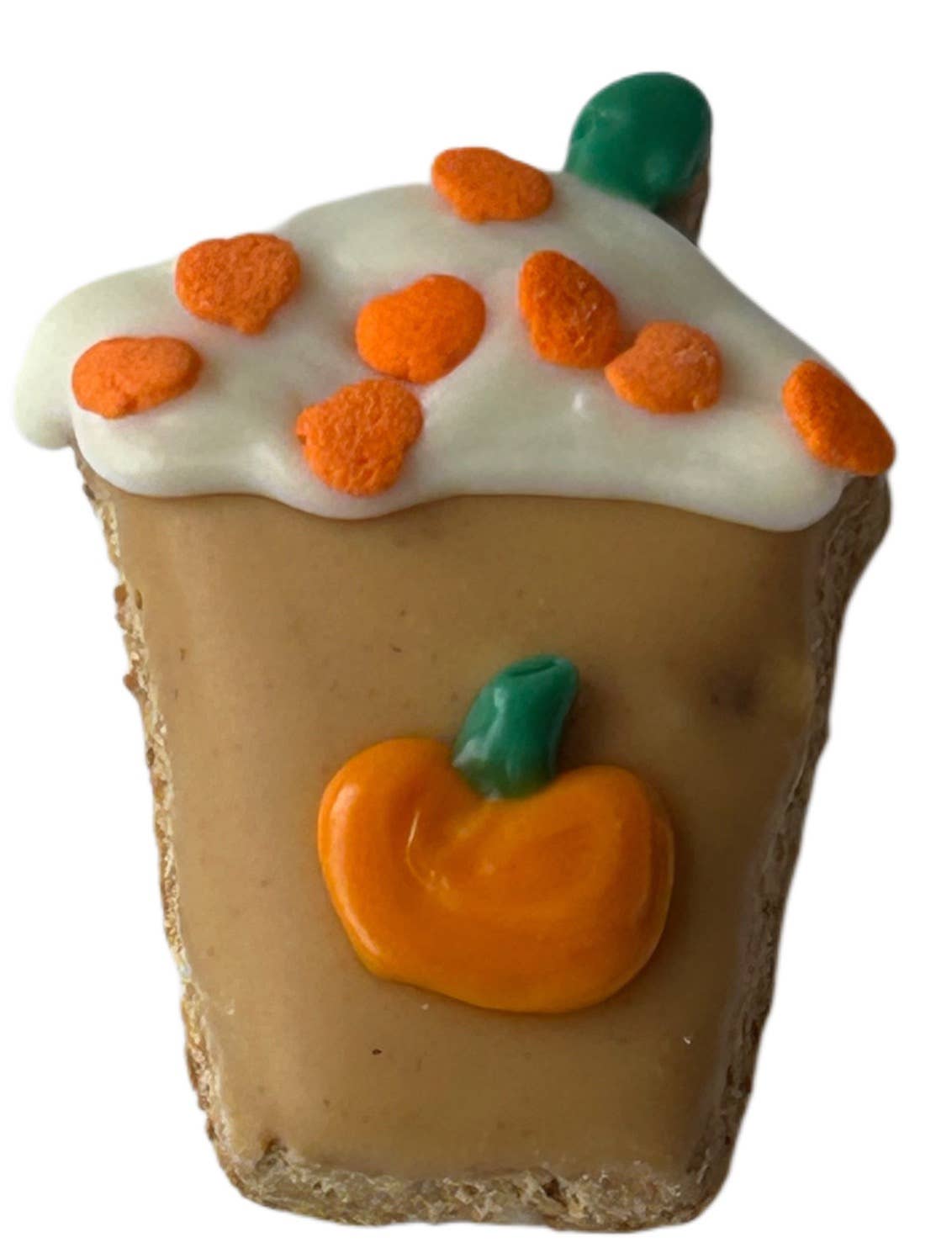 DELCO DOG CO. Mini Pumpkin Latte Bakery Dog Treat