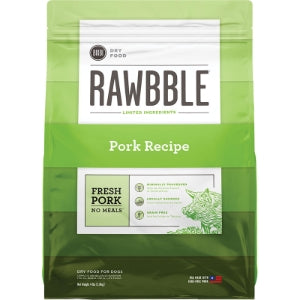 Bixbi Rawbble Raw Coated Pork Dry Dog Food